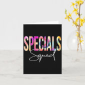 Carte Specials Squad Tie Dye Back To School Women Apprec (Fleur jaune)