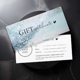 Carte Spécifique au client, Logo, Parties scintillant, E