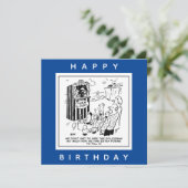 Carte Spectacle de Punch et Judy sur le dessin animé de  (Debout devant)