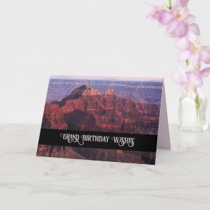 Carte Spectaculaire Grand Canyon Nature Anniversaire Sou
