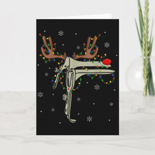 Carte Spéculum Renne Xmas Lumière Médical Ob Gyn Infirmi