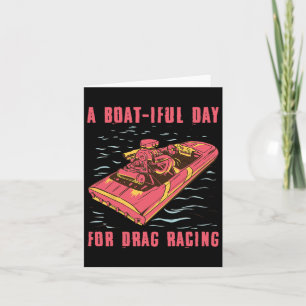 Carte Speed Boat Drag Racing Powerboat Racing Amateurs