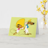 Carte SPEEDY GONZALES™ et Slowpoke (Fleur jaune)