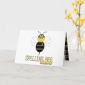 Carte Spelling Bee Champ Greeting Card (Fleur jaune)