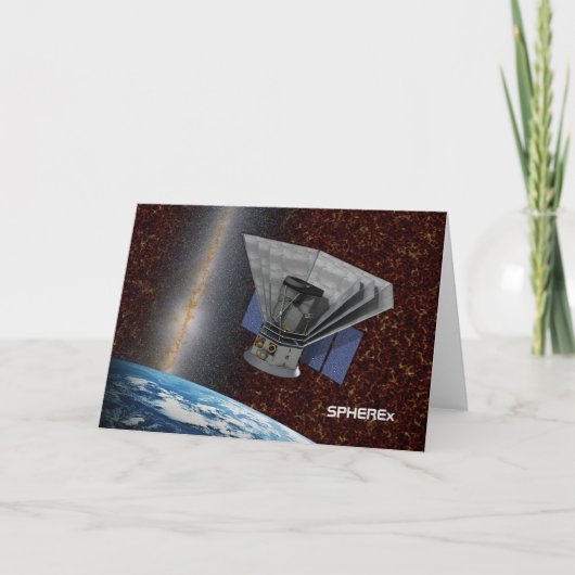 Carte SPHEREx Chasseur Galaxy Spacecraft (Devant)