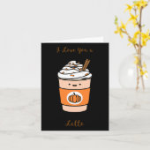 Carte Spice Latte I (Fleur jaune)