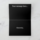 Carte Spider Halloween (Intérieur)