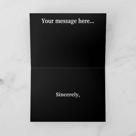 Carte Spider Halloween (Intérieur)