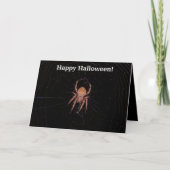 Carte Spider Halloween (Devant)