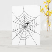 Carte Spider Web (Fleur jaune)
