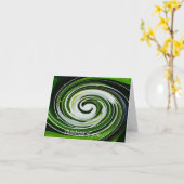 Carte SpiderLily Twist Penser De Vous (Fleur jaune)