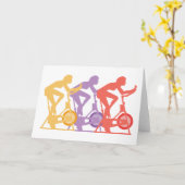 Carte Spin Class (Fleur jaune)