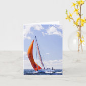 Carte Spinnaker haerlem (vertical) (Fleur jaune)