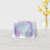 Carte Spirales (Fleur jaune)