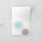 Carte Spirales d'anniversaire (Intérieur)