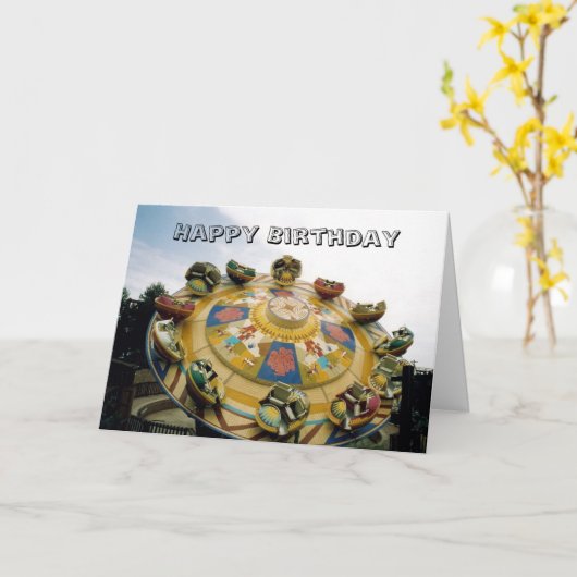 Carte spire (Fleur jaune)