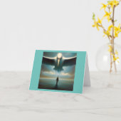 Carte Spirit Animal Albatross 1 (Fleur jaune)