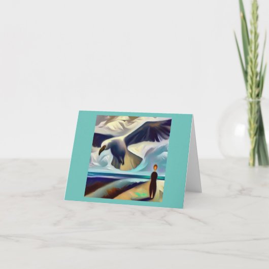 Carte Spirit Animal Albatross 3 (Devant)