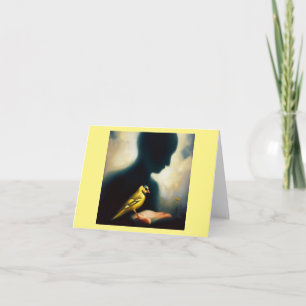 Carte Spirit Animal Goldfinch 1