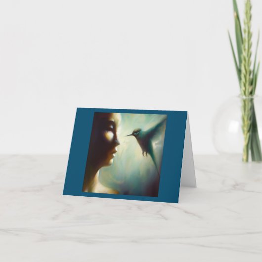 Carte Spirit Animal Hummingbird 4 (Devant)