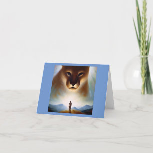 Carte Spirit Animal Mountain Lion 2