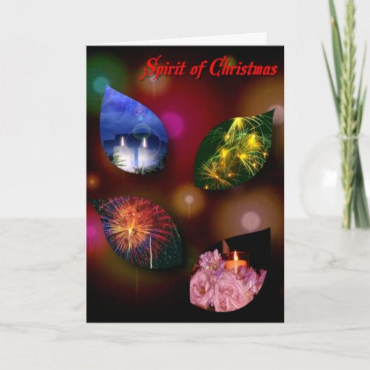 Carte Spirit of Christmas (Devant)