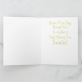 Carte Spirit of the Hawk Birthday Large Card (Intérieur)