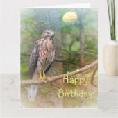 Carte Spirit of the Hawk Birthday Large Card (Devant)