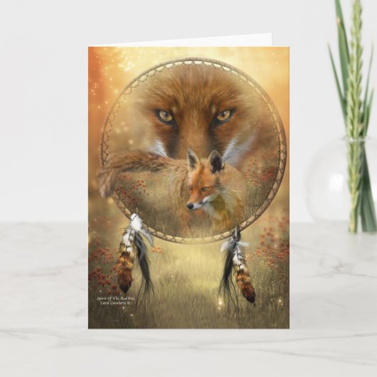 Carte Spirit Of The Red Fox ArtCard (Devant)