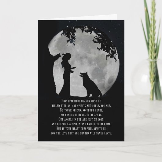 Carte Spiritual Dog Sympathy (Devant)