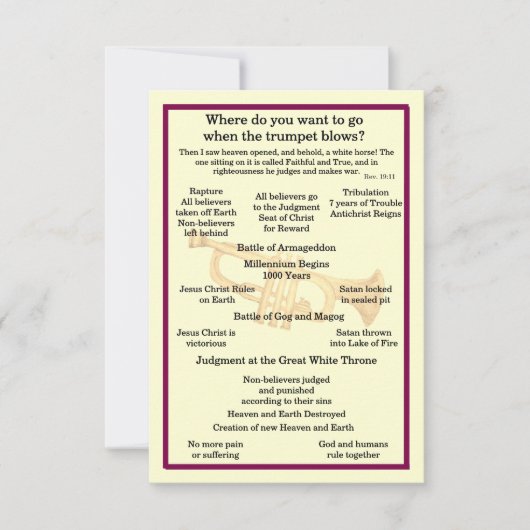 Carte spirituelle (Devant)