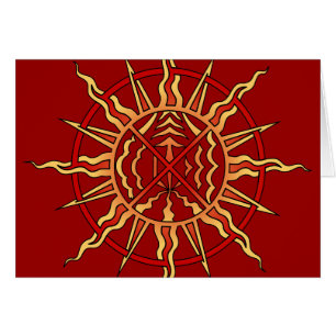 Carte spirituelle Carte personnalisée de la Premiè