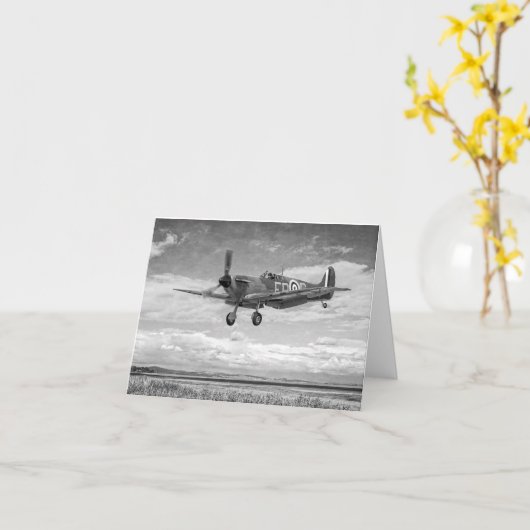 Carte Spitfire 1A Eric Lock (Fleur jaune)