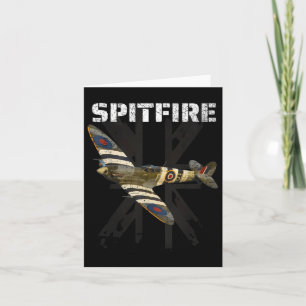 Carte Spitfire 2ème guerre mondiale Bataille D'Angleterr