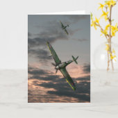 Carte Spitfire à Dusk (Fleur jaune)