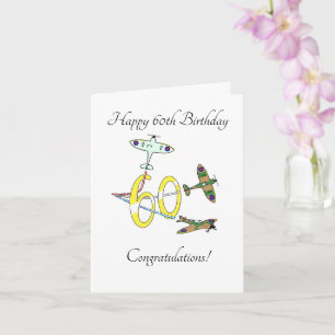 Carte Spitfires 60e anniversaire