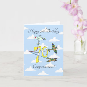 Carte Spitfires 70th Birthday (Blue Sky)