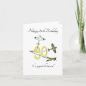 Carte Spitfires 80e anniversaire (Devant)