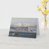 Carte Spitsbergen Svalbard (Fleur jaune)