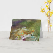 Carte Splash notecard (Fleur jaune)