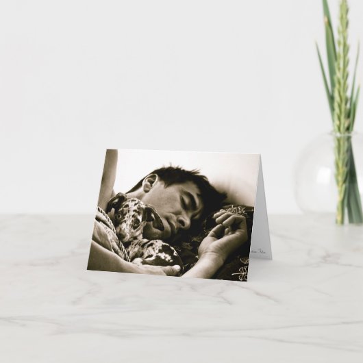 Carte "Splendor dimanche endormi" de Christine Tetso (Devant)