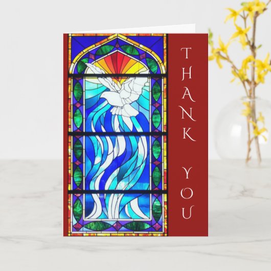 Carte Sponsor de confirmation du Merci (Fleur jaune)