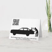 Carte Spoof J'ai trouvé Jésus (Dos)