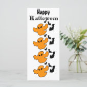 Carte Spooktacular Joyeux Halloween Boo Ghost Ghouls Amu (Debout devant)