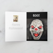 Carte Spooky Halloween Greeting Card (Intérieur)