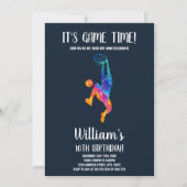 Carte Sport Boys avec Rainbow Ball (Devant)