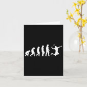 Carte Sport Évolution Badminton  (Fleur jaune)