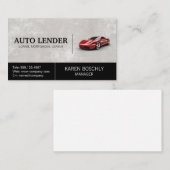 Carte sport rouge | Services Auto (Devant / Derrière)