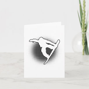 Carte Sports d'hiver pour hommes Snowboard Snowboard