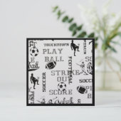 Carte Sports Extravaganza 1 (Debout devant)